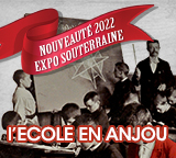 Affiche exposition Ecole en Anjou